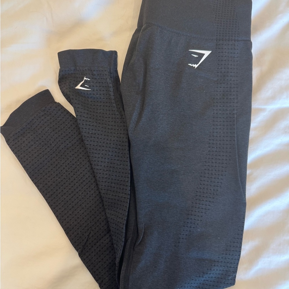Gymshark Womens Black Vital Seamless 2.0 Leggings